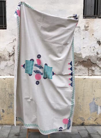 ~ MANTEL 190x136cm ~ peces