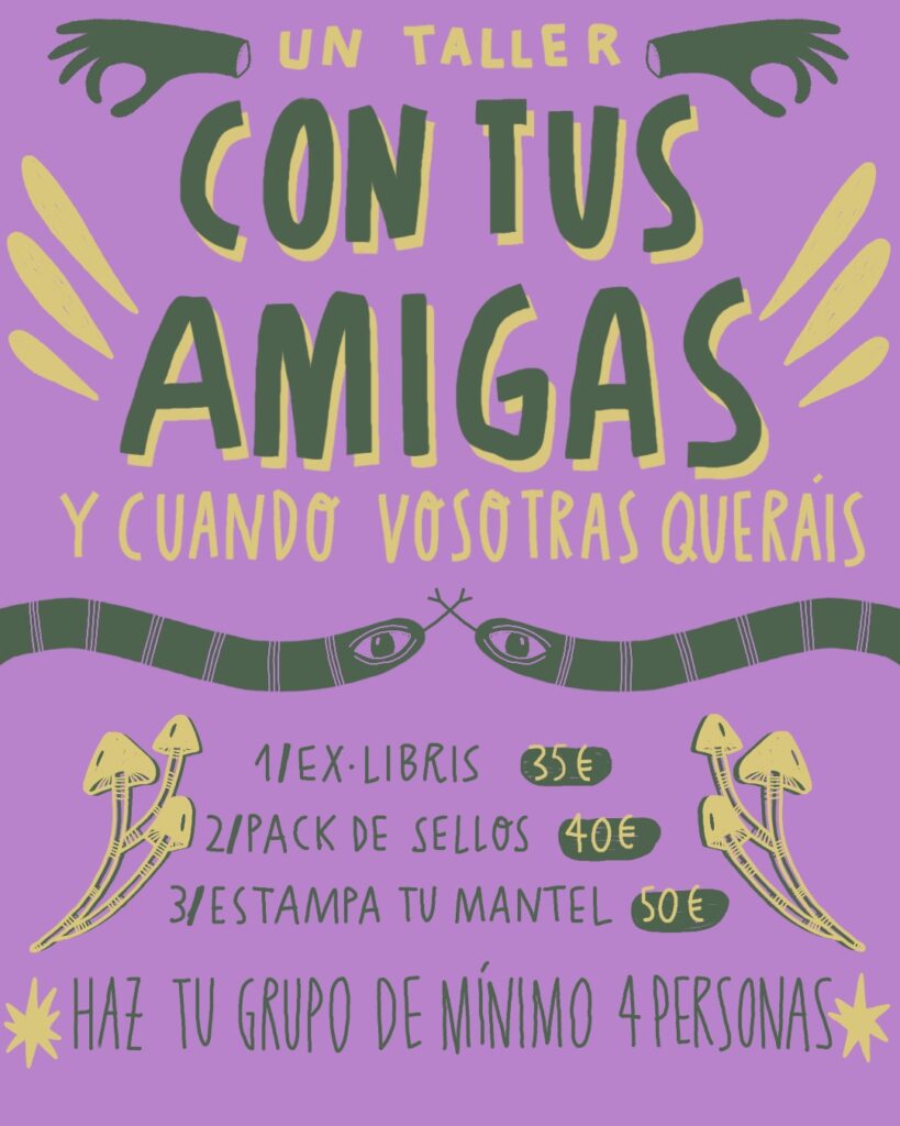 ⁞ El taller que tú quieras con tus amigas ⁞
