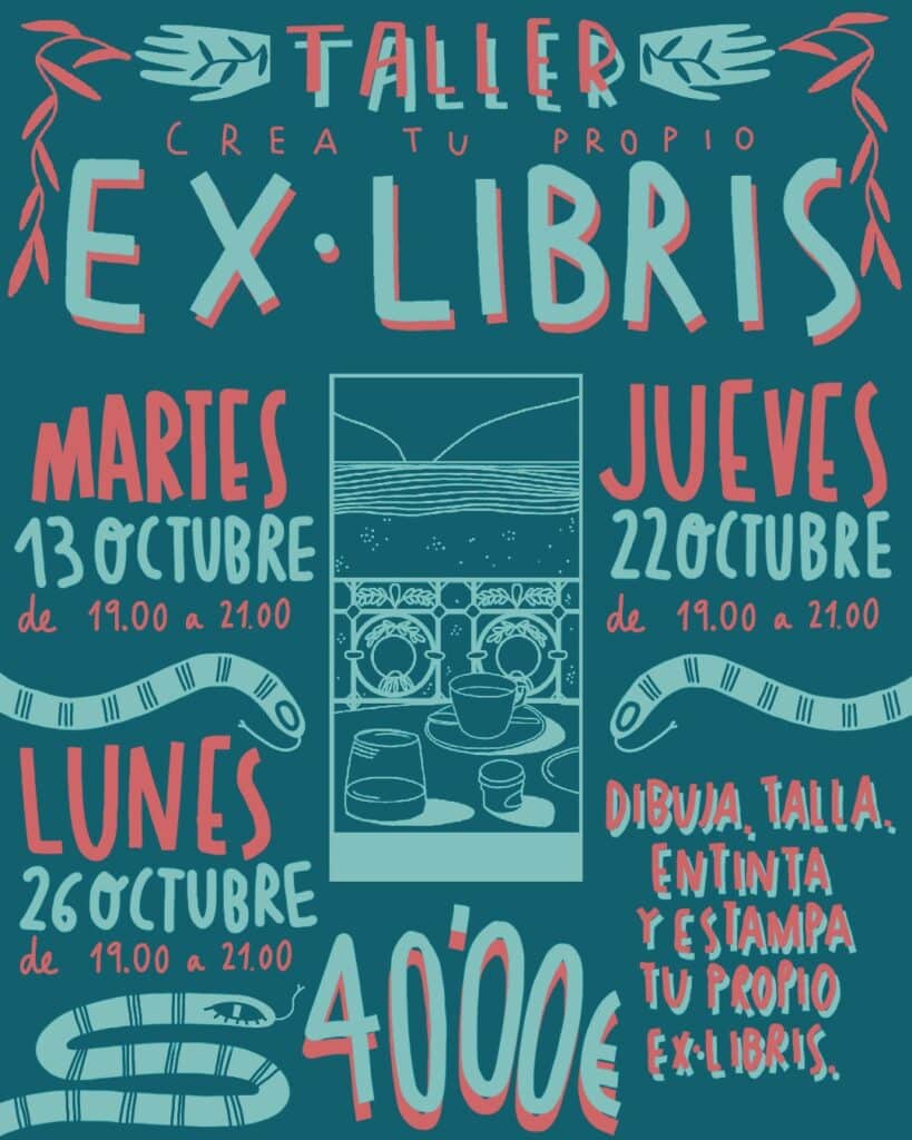 ⁞ Taller ex·libris | 40,00€ ⁞